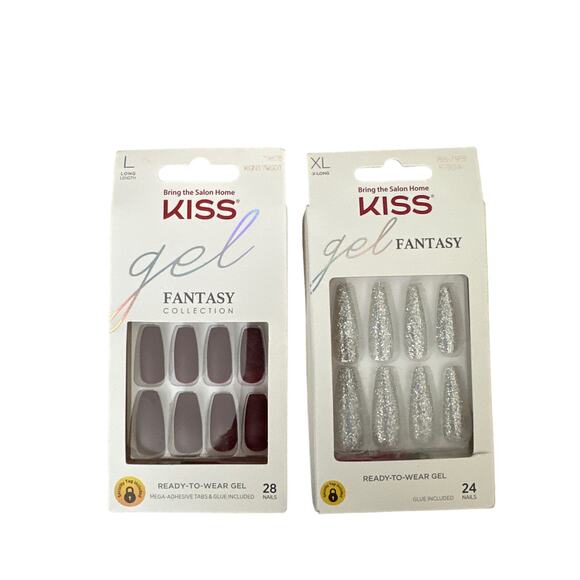 Kiss & Lavaa - Press On Nail Bundle Long Length - Picture 2 of 3